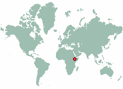 Gebeya Guba in world map